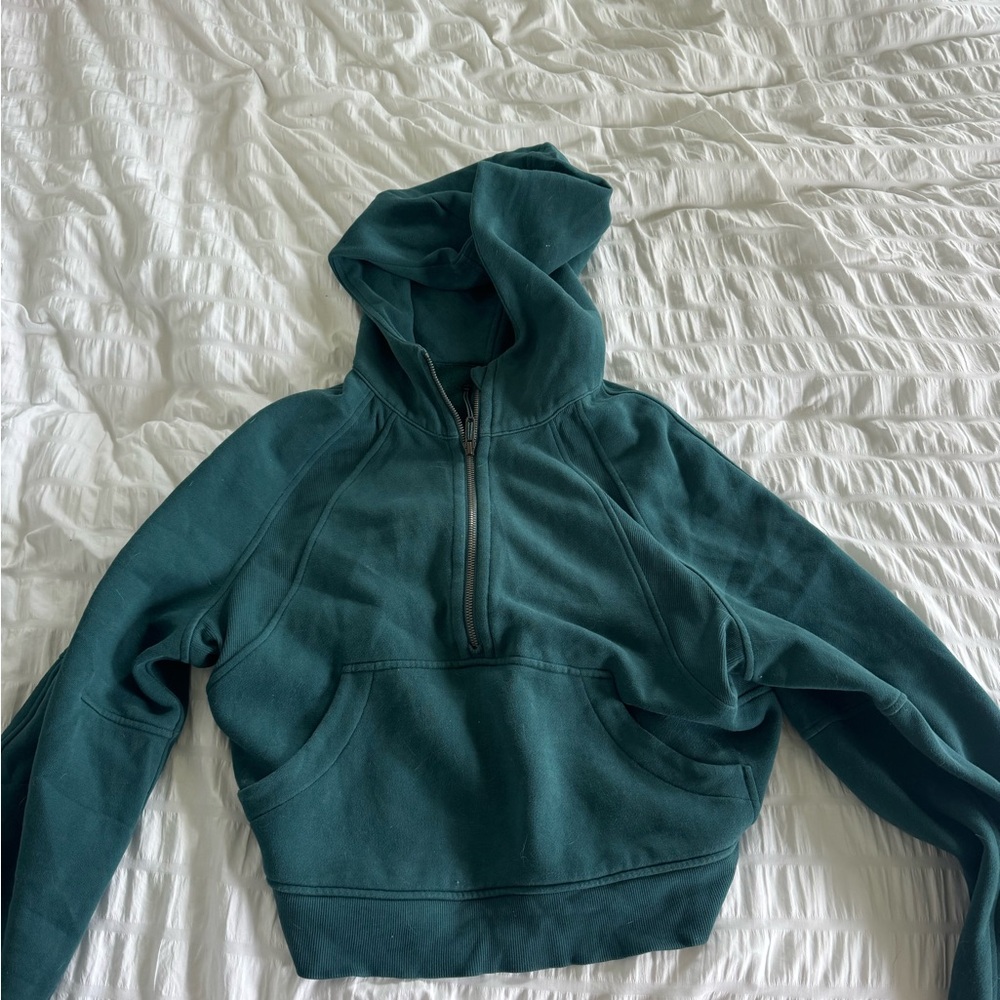 Lululemon Athletica Green Scuba Hoodie